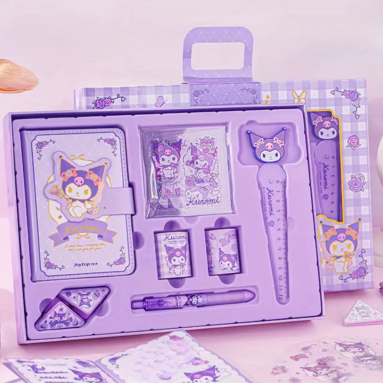 Sanrio for hello kitty & Friends Office & Study Supplies Set - Includes Notebook, Ruler