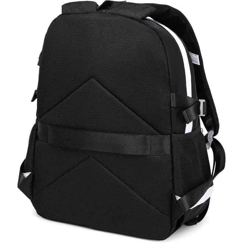 Women Casual Backpack Set School Bookbag Set Cute Laptop Ruaksack Black