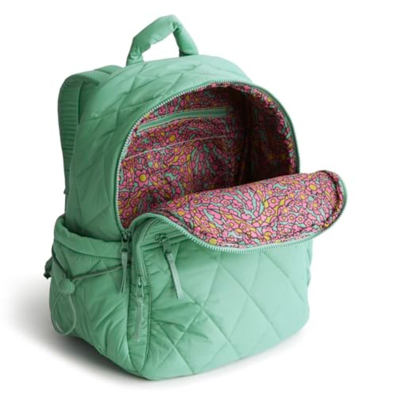 Vera Bradley Featherweight Bancroft Backpack Beryl Green