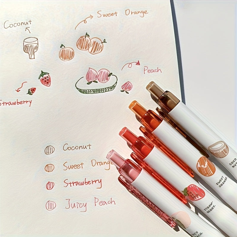 8-Pack Gel Pens 8-Pack Quick-Drying Colors Gel Pens Set