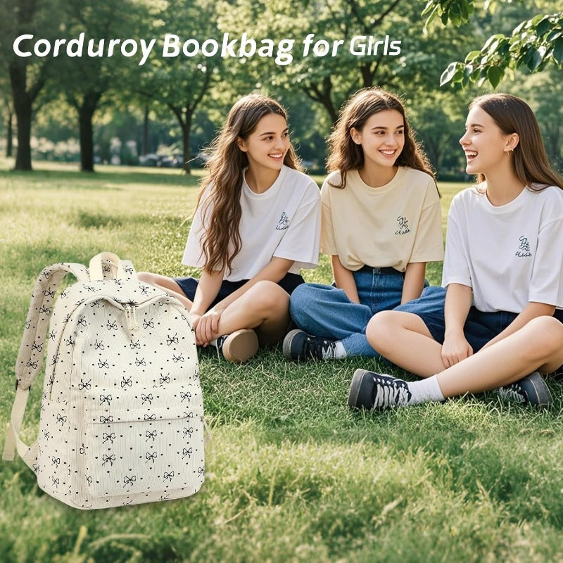 Lightweight School Backpack for Teens Girls & Women - Large Capacity 15.6 Inch Laptop Bag with 15.6\