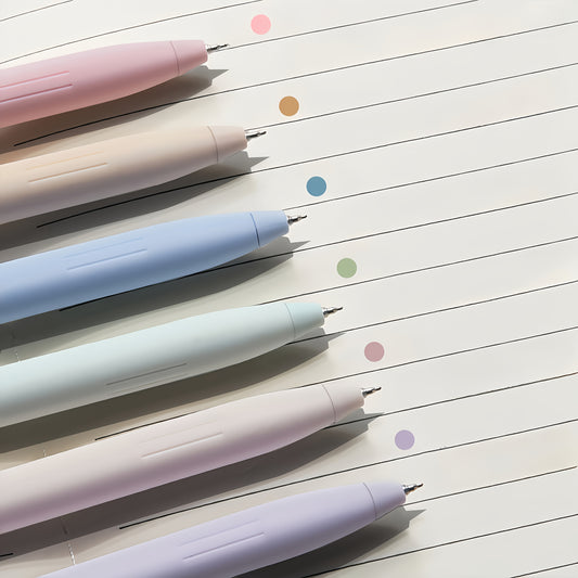 Aesthetics Bible Highlighter Ballpoint Pen Set, No Ink Bleed