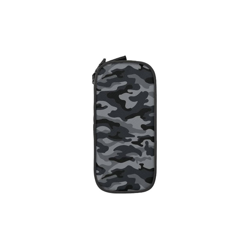 Large Capacity Camouflage Pencil Case with Multi-Compartment Organizer - Durable Zippered School