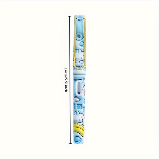 Sanrio 6pcs Thermal Erasable Fountain Pens High-End Instagram Pens Insulated Pens for School