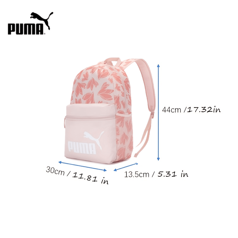 PUMA Women'S Large Capacity Backpack - Pastel Pink Backpack with Zipper Closure