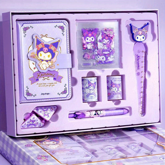 Sanrio for hello kitty & Friends Office & Study Supplies Set - Includes Notebook, Ruler