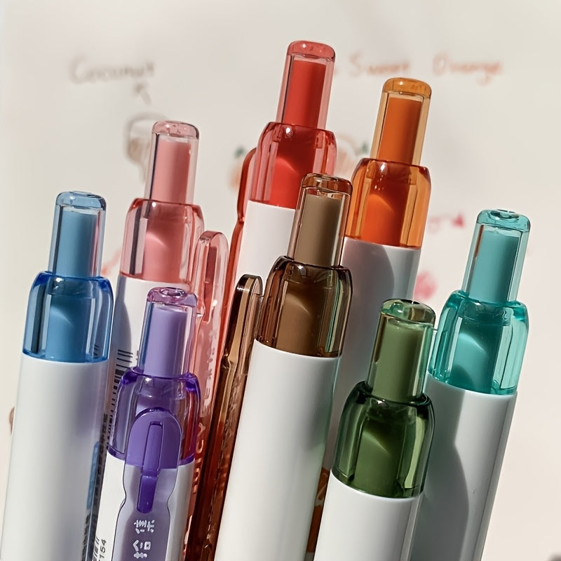 8-Pack Gel Pens 8-Pack Quick-Drying Colors Gel Pens Set