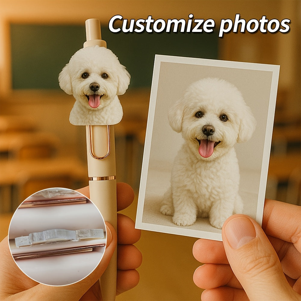 Personalized ballpoint pen, DIY photo custom motivational ballpoint pen, acrylic pet photo printing