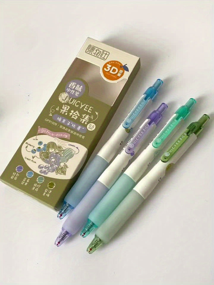 8-Pack Gel Pens 8-Pack Quick-Drying Colors Gel Pens Set