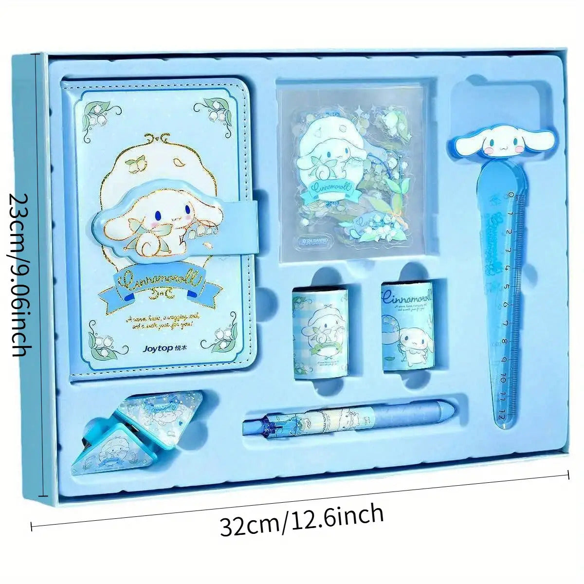 Sanrio for hello kitty & Friends Office & Study Supplies Set - Includes Notebook, Ruler
