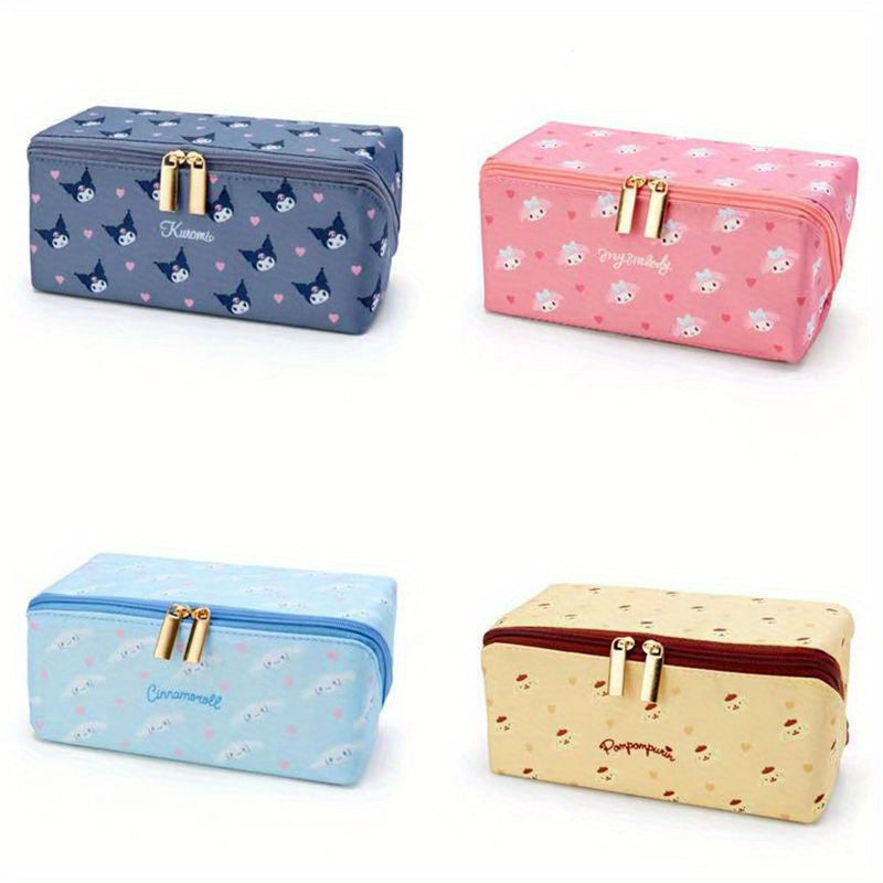 Clow Double-Layer Three-Dimensional Pencil Cinnamon Meilti Storage Bag Large Capacity Cute