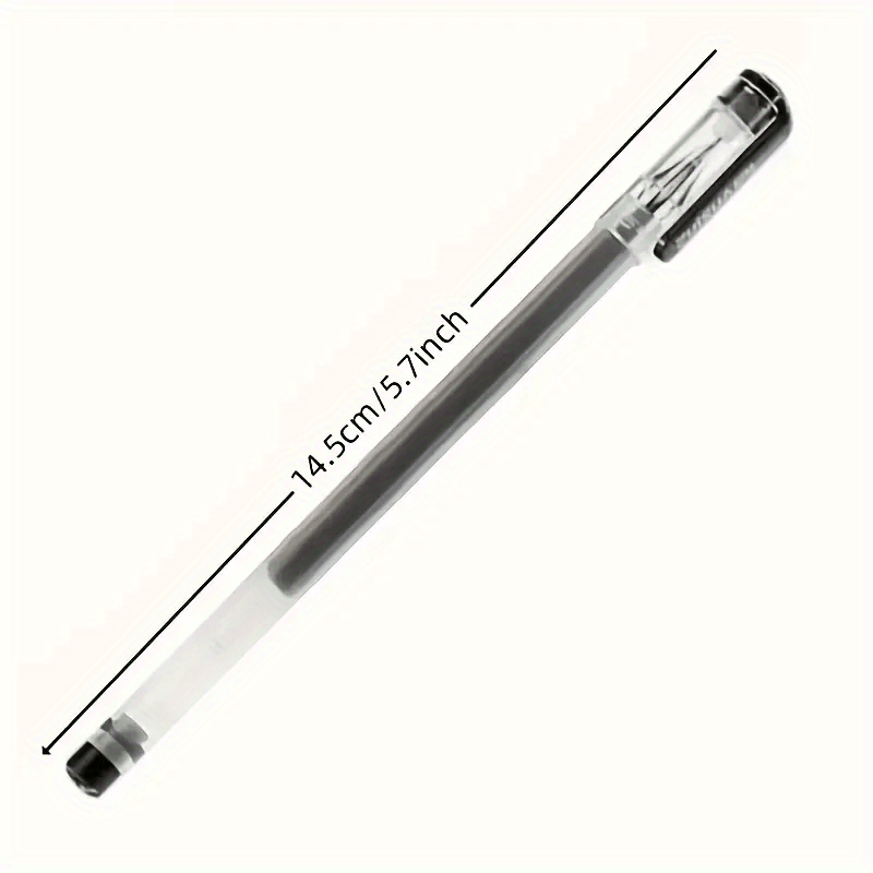 A Pack of 15 Diamond Tip Gel Pens with 0.38Mm Fine Tip, Large Capacity